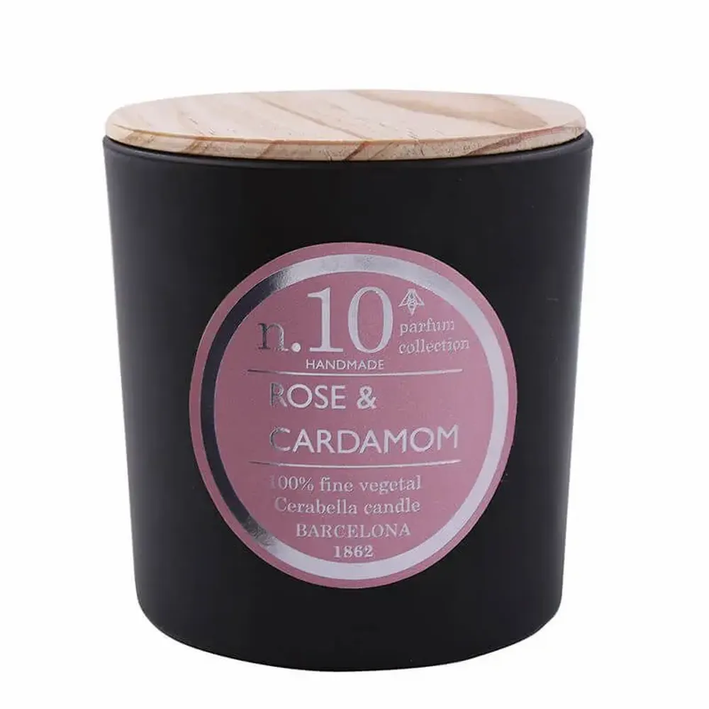 Candles - NUMBERS COLLECTION NUM.10 ROSE & CARDAMOM - CERABELLA SL