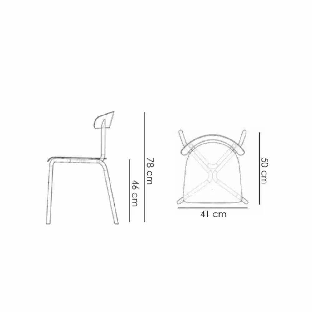 Fauteuils - Chaise d'extérieur empilable en aluminium ALU MITO - ALTEK ITALIA DESIGN
