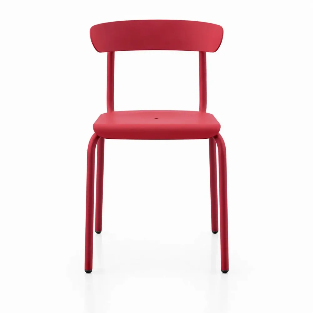Fauteuils - Chaise d'extérieur empilable en aluminium ALU MITO - ALTEK ITALIA DESIGN