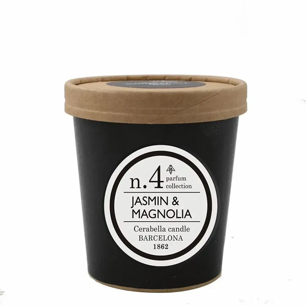 Bougies - NUMBERS NUM.4 JASMINE & MAGNOLIA CANDLE REFILL - CERABELLA SL