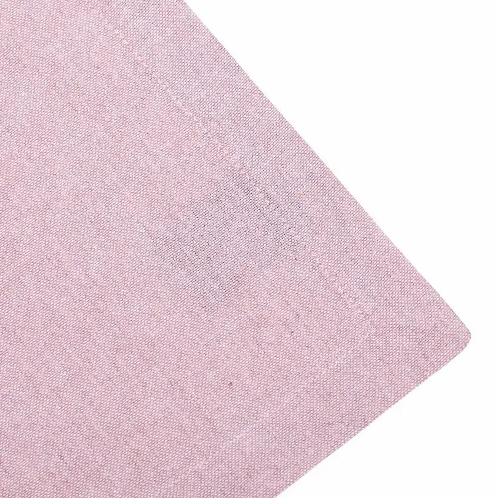 Table linen - SERVIETTE RECYCLÉE 2-PACK ELIN, ROSE CLAIR/BLANC - BY WILLE