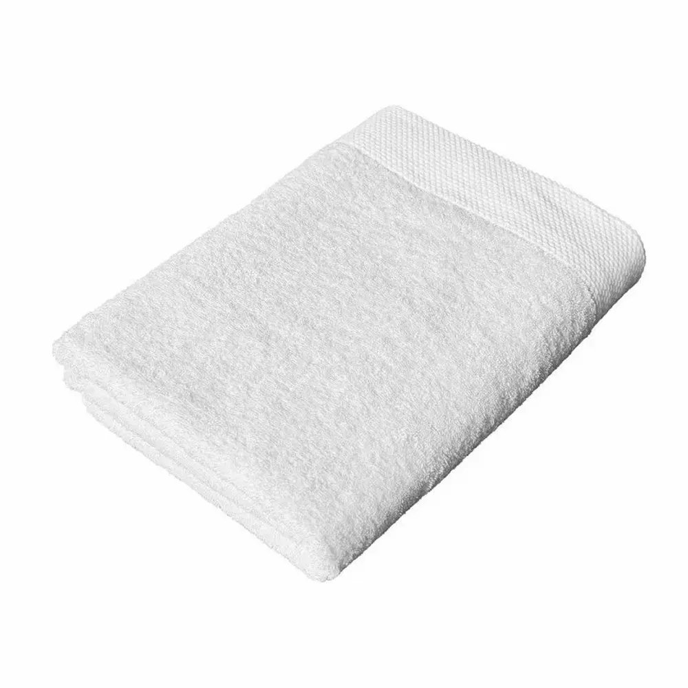 Serviettes de bain - SERVIETTE DE TOILETTE DALARÖ, BLANC 30x50cm 100 % coton, 580 g/m2 - BY WILLE