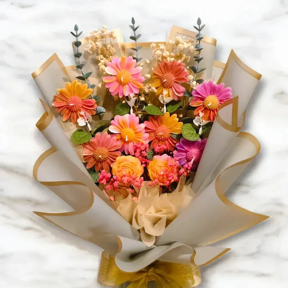 Candles - Luxury Scented Candle Bouquet - WIRAWIRI
