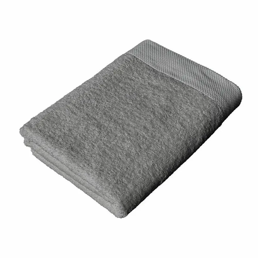 Bath towels - SERVIETTE DE TOILETTE DALARÖ, GRIS CLAIR 30x50cm 100 % coton, 580 g/m2 - BY WILLE