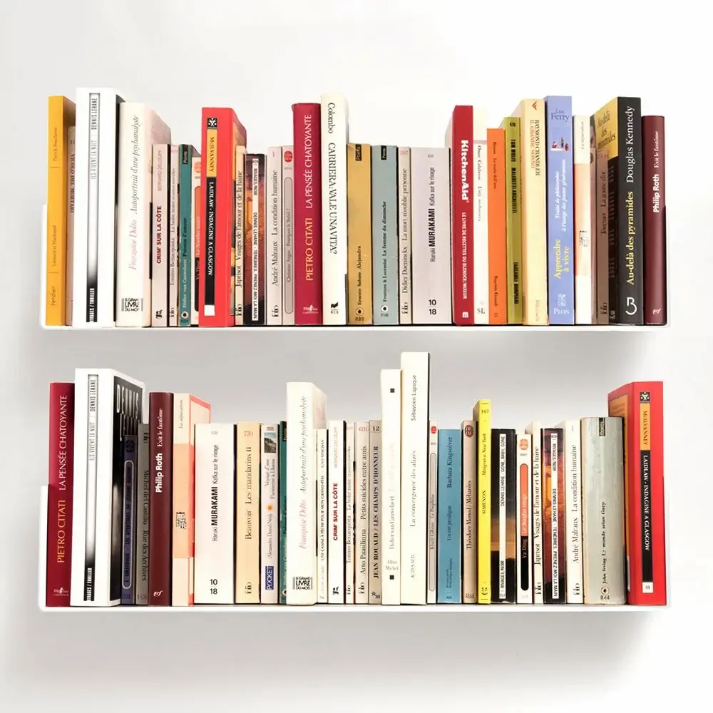 Bookshelves - Wall Bookshelf 60 x 15 cm - Set of 2 - TEEBOOKS