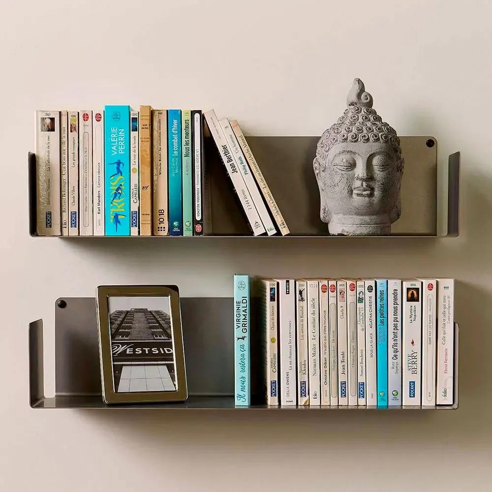 Bookshelves - Wall Bookshelf 60 x 15 cm - Set of 2 - TEEBOOKS