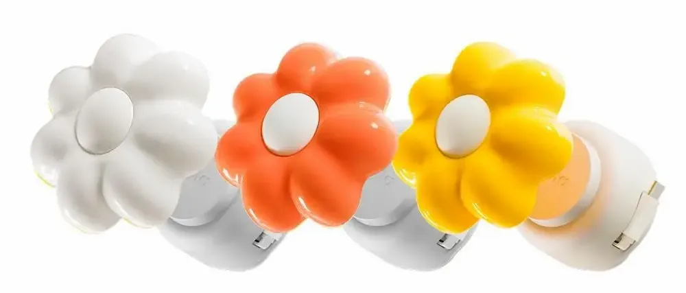 Accessoires de voyage - [Pack standard] Article chargeur et article floral (blanc/jaune/orange - ORNA