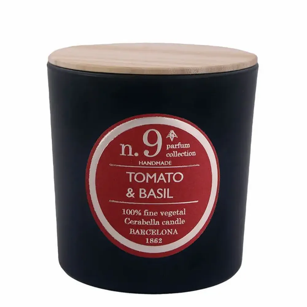 Candles - NUMBERS COLLECTION NUM.9 TOMATO & BASIL - CERABELLA SL