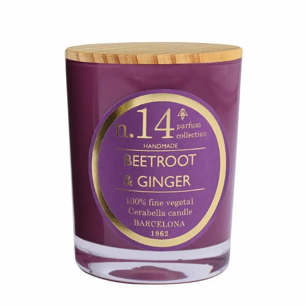 Bougies - NUMBERS NUM.14 BEETROOT & GINGER - CERABELLA SL