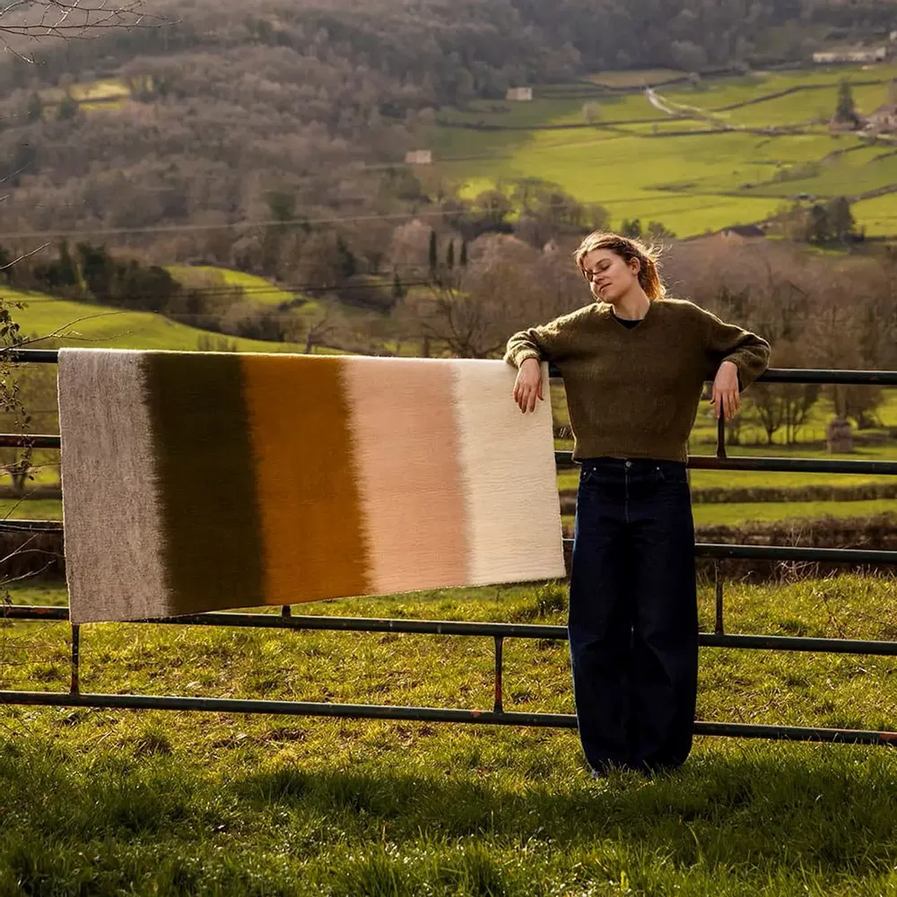 Rugs - HANDMADE FELTED RUGS - MUSKHANE