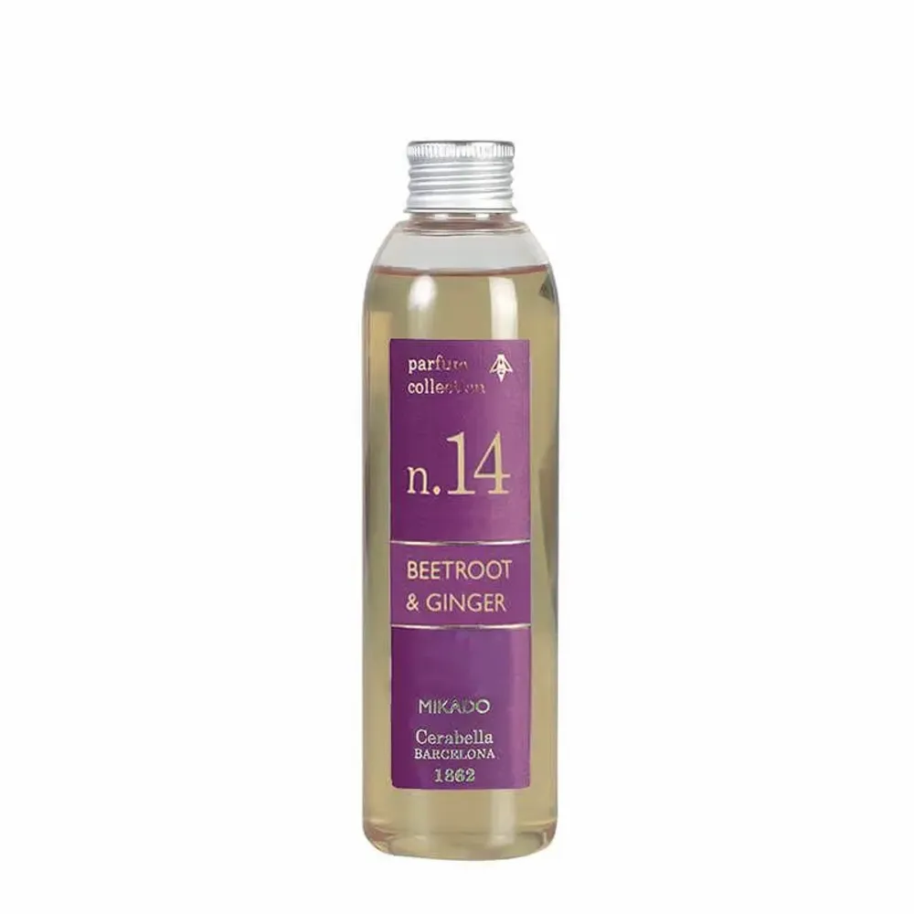 Scent diffusers - NUMBERS COLLECTION NUM.14 BEETROOT & GINGER REFILL DIFFUSER - CERABELLA SL