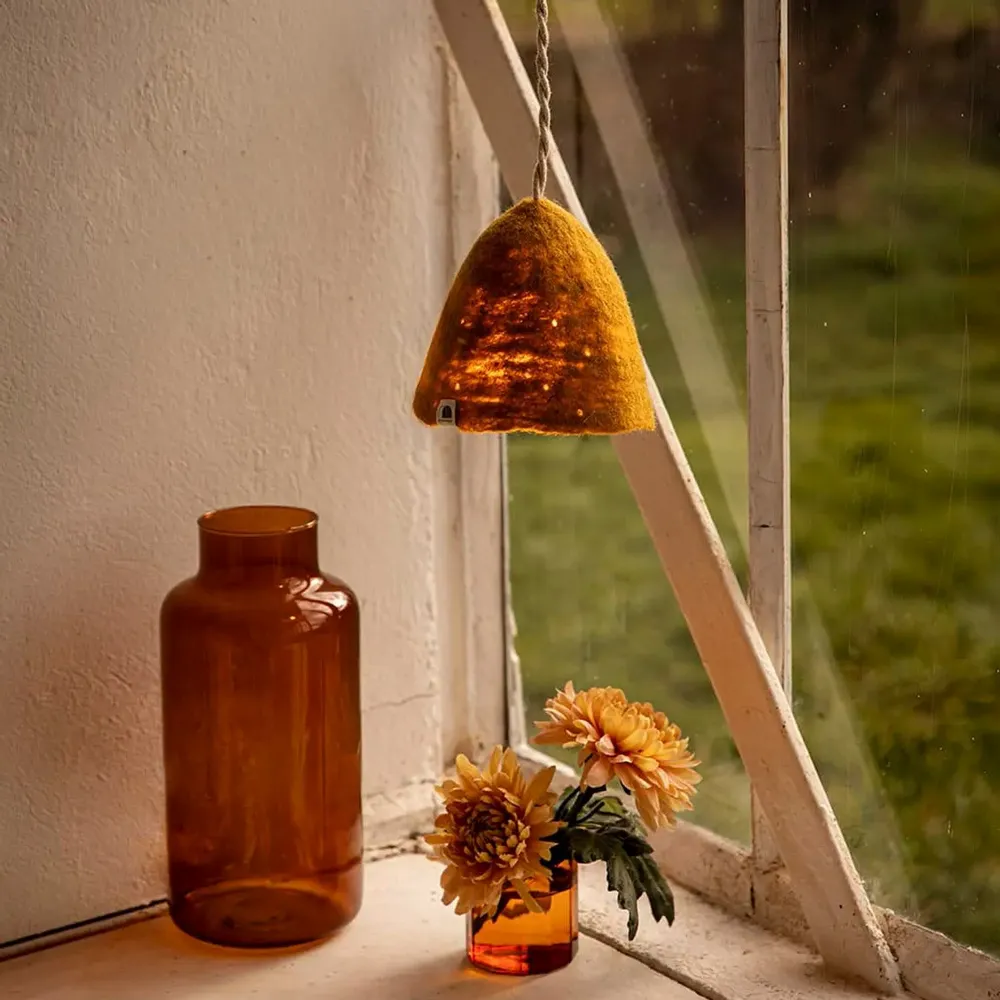 Blinds - HANDMADE FELTED LAMPSHADES - MUSKHANE