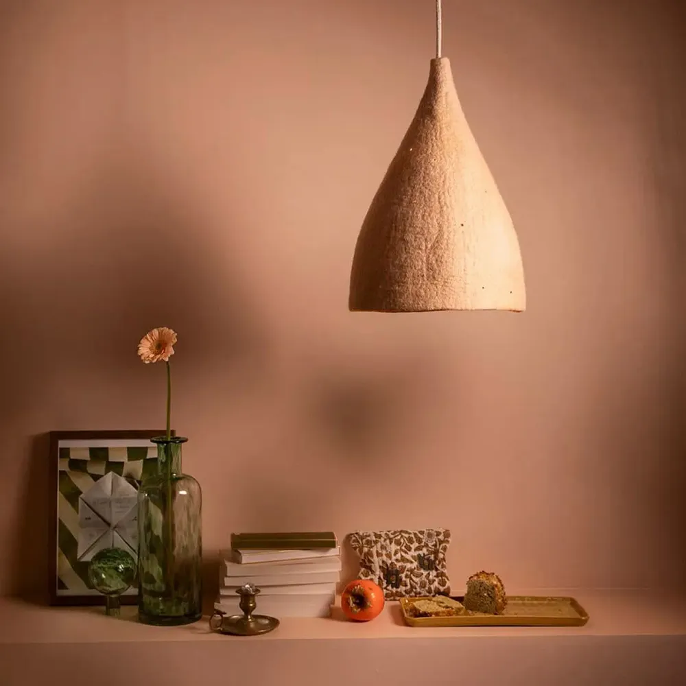 Blinds - HANDMADE FELTED LAMPSHADES - MUSKHANE