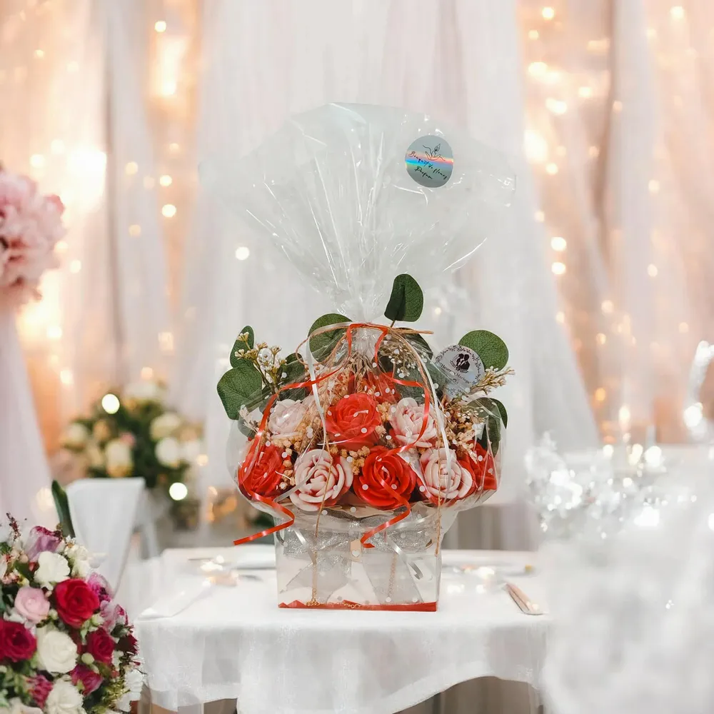 Candles - Candle Bouquet Flowers, Christmas Gift Candles, Decorative - WIRAWIRI