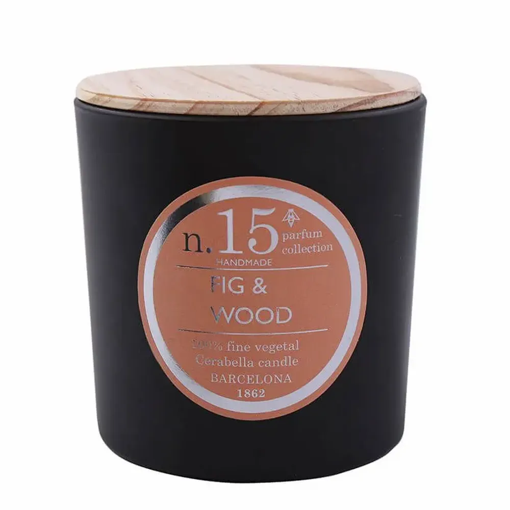 Candles - NUMBERS COLLECTION NUM.15 FIG & WOOD - CERABELLA SL