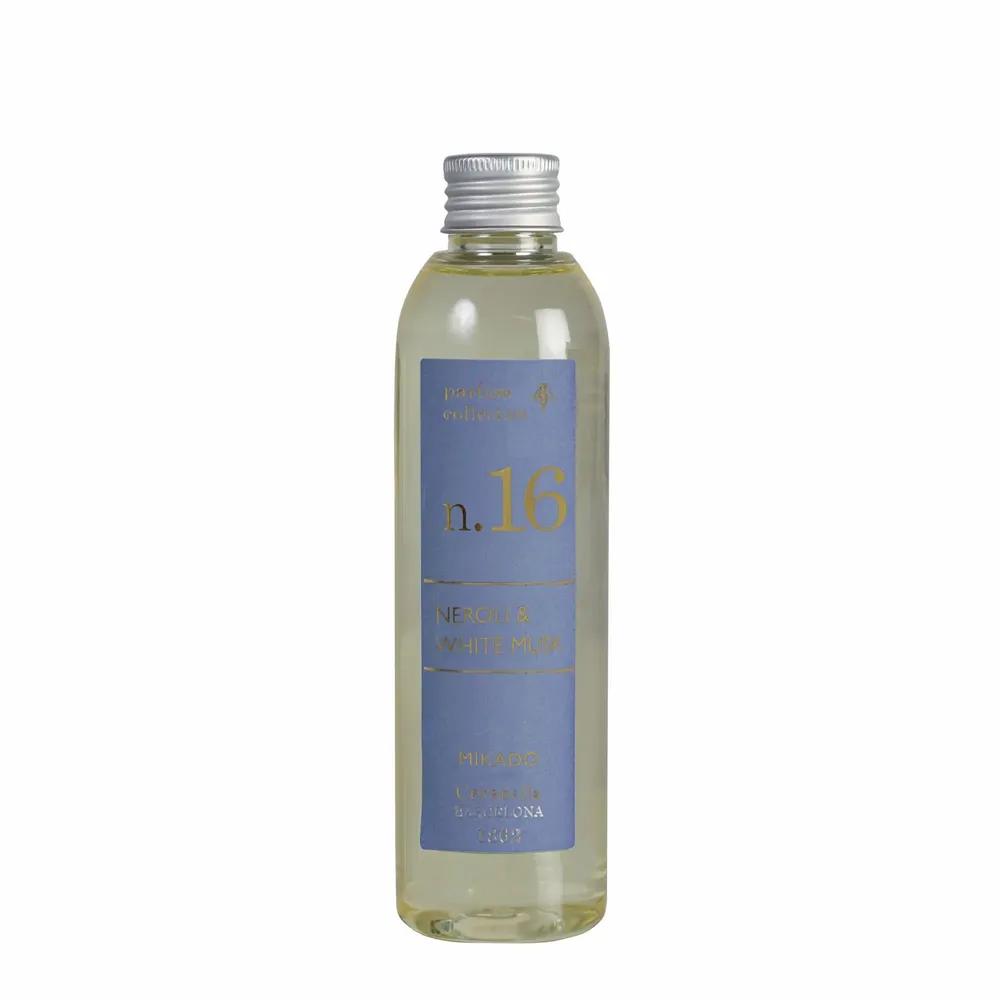 Scent diffusers - NUMBERS COLLECTION NUM.16 NEROLI & WHITE MUSK DIFFUSER REFILL - CERABELLA SL