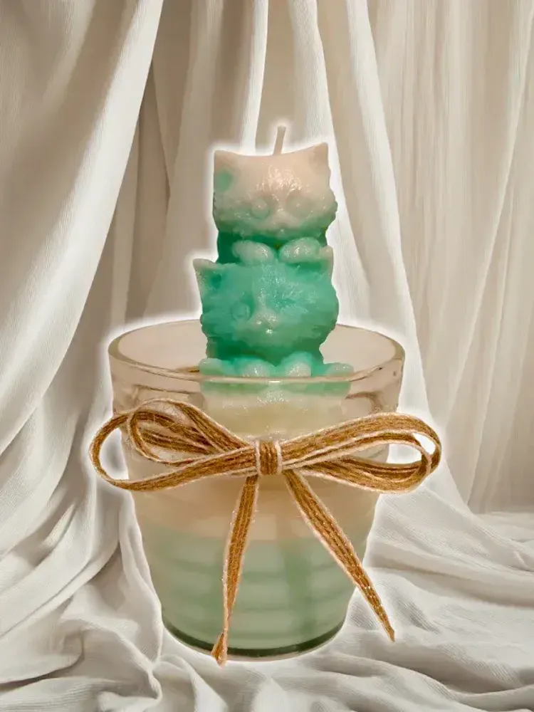 Candles - Cat Container Scented Candles – Artistic Décor & Gift - WIRAWIRI
