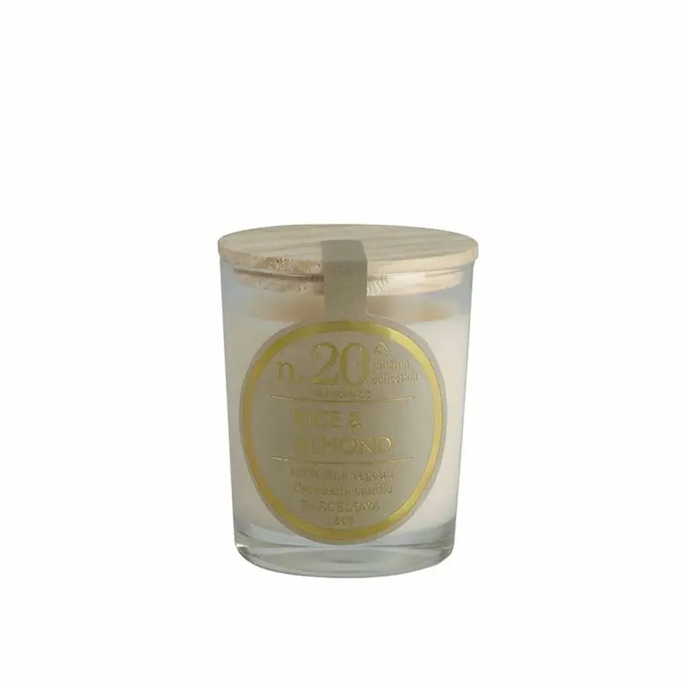 Candles - NUMBERS COLLECTION NUM.20 RICE & ALMOND PACK OF 9 - CERABELLA SL