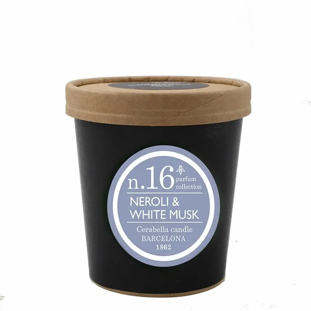Candles - NUMBERS COLLECT NUM.16 NEROLI & WHITE MUSK CANDLE REFILL - CERABELLA SL