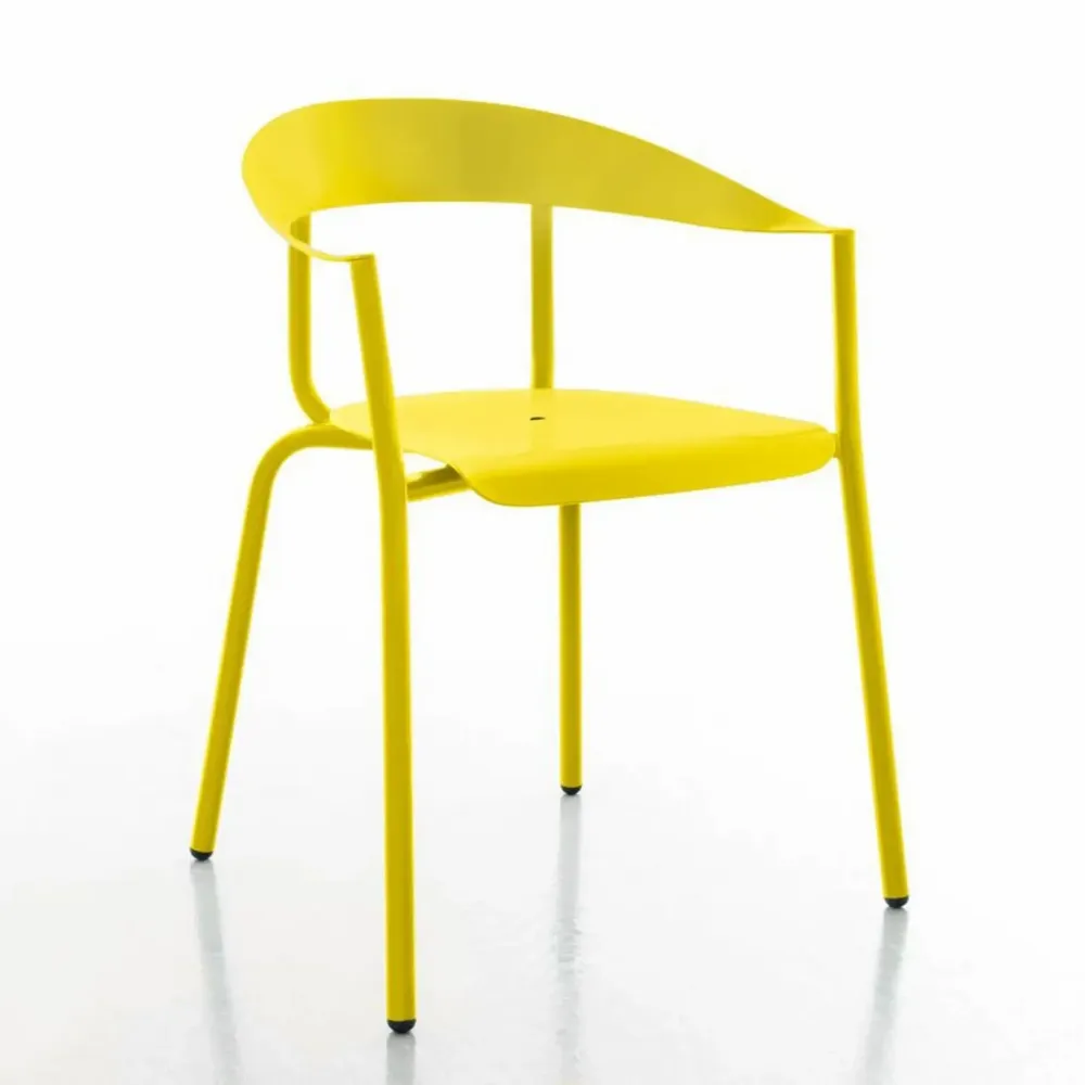 Fauteuils - ALU MITO stackable aluminium outdoor armchair - ALTEK ITALIA DESIGN