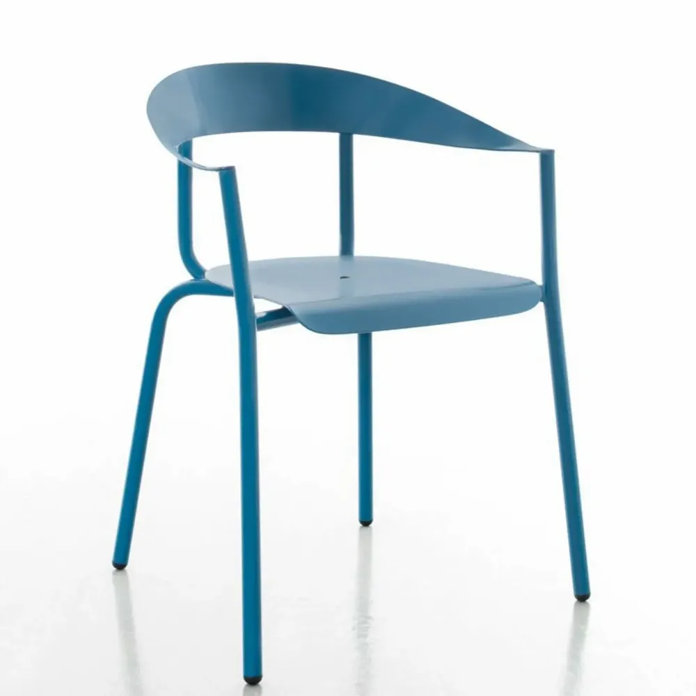 Fauteuils - ALU MITO stackable aluminium outdoor armchair - ALTEK ITALIA DESIGN