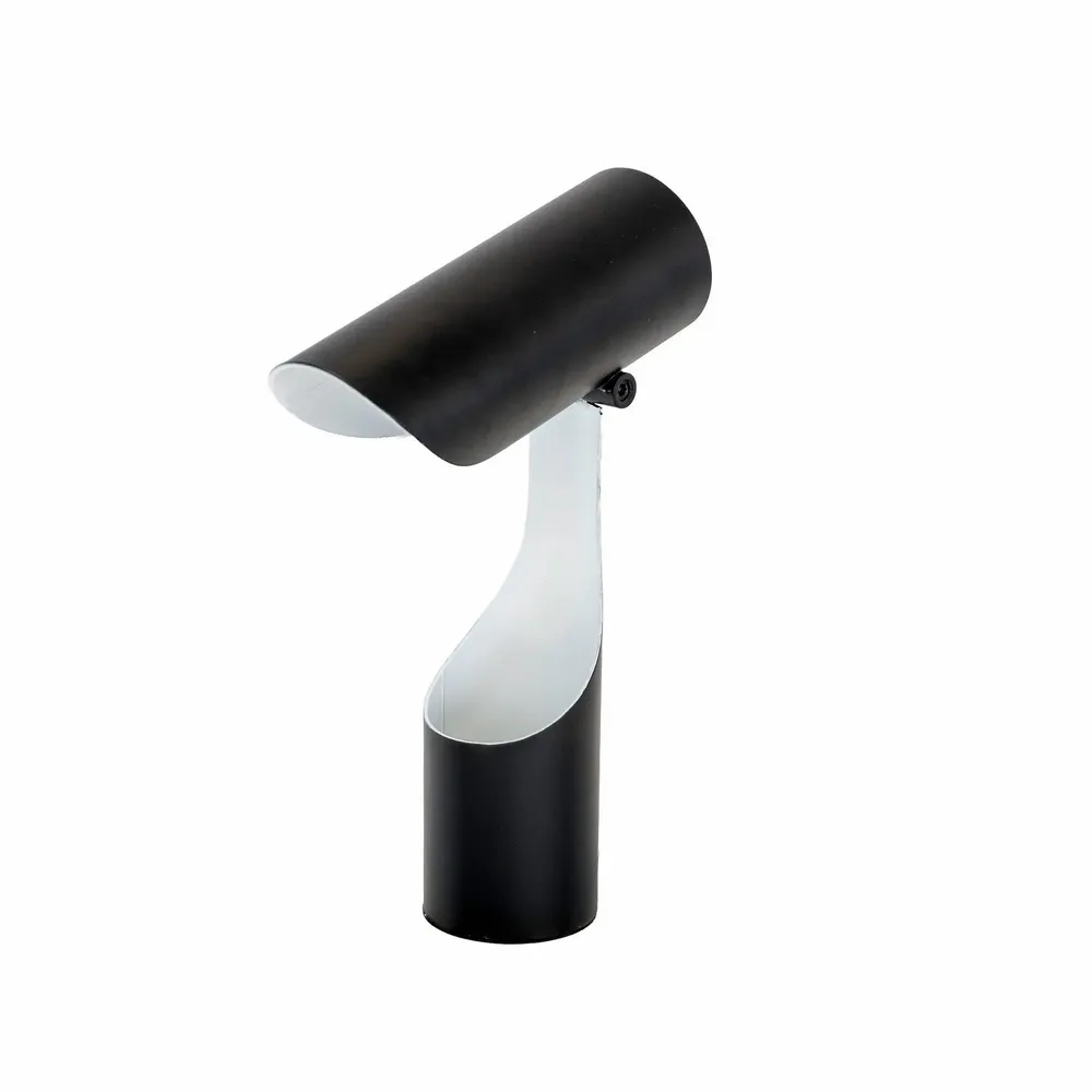 Lampes à poser - Lampe de table en acier noir et blanc - ANGEL CERDÁ