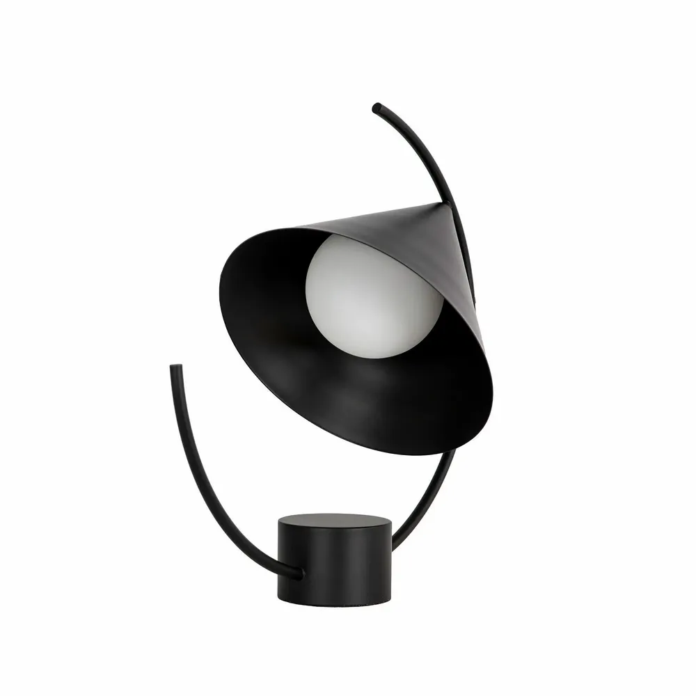 Lampes à poser - Lampe de table en acier noir - ANGEL CERDÁ