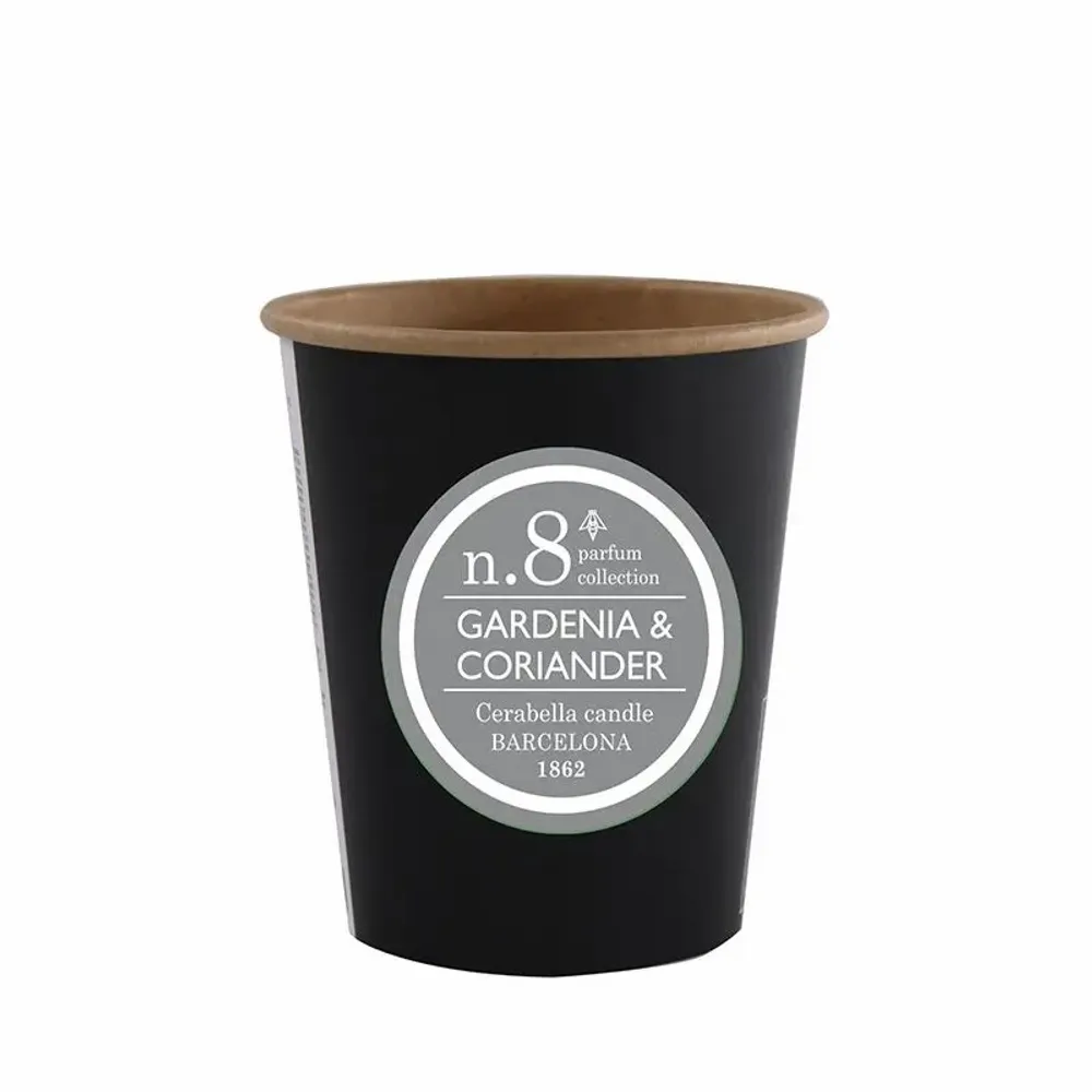 Bougies - NUMBERS NUM.8 GARDENIA & CORIANDER CANDLE REFILL - CERABELLA SL