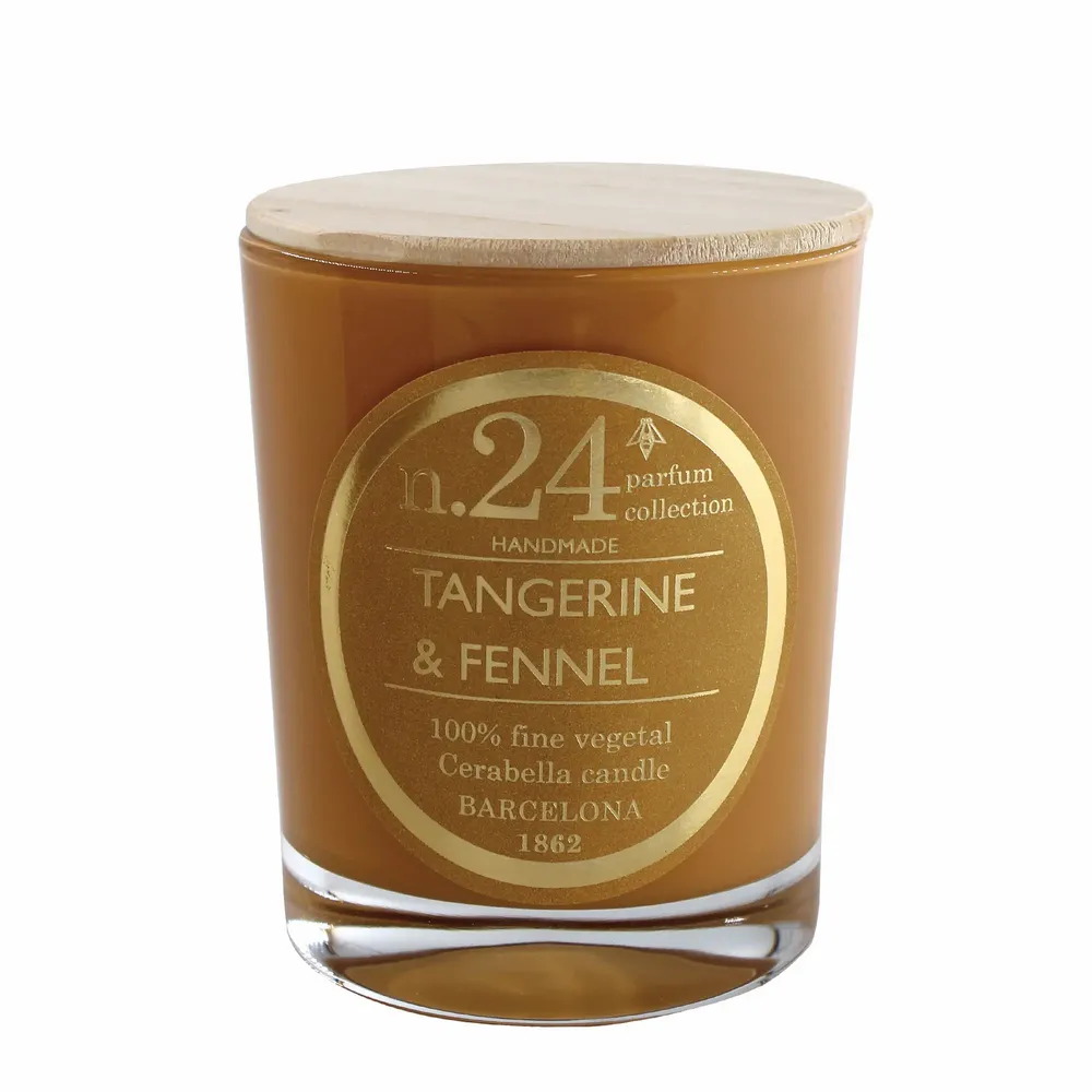 Bougies - NUMBERS NUM.24 TANGERINE & FENNEL - CERABELLA SL