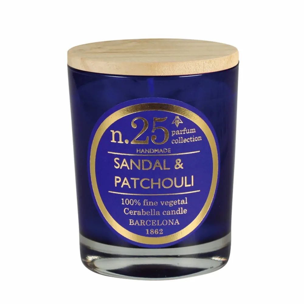 Bougies - NUMBERS NUM.25 SANDAL & PATCHOULI - CERABELLA SL
