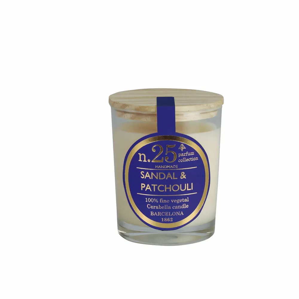 Candles - NUMBERS COLLECTION NUM.25 SANDAL & PATCHOULI PACK OF 9 - CERABELLA SL