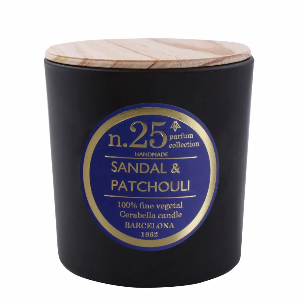 Bougies - NUMBERS NUM.25 SANDAL & PATCHOULI - CERABELLA SL