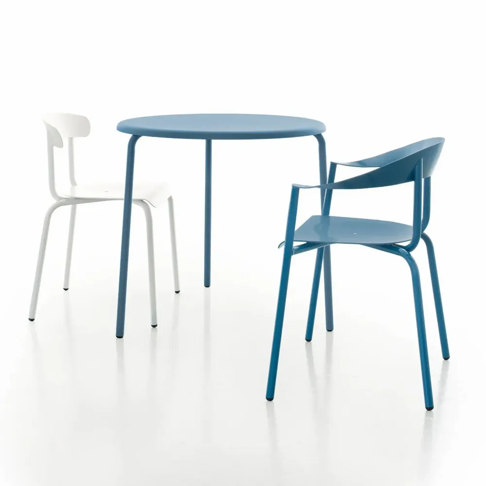 Dining Tables - ALU MITO stackable aluminum table - ALTEK ITALIA DESIGN