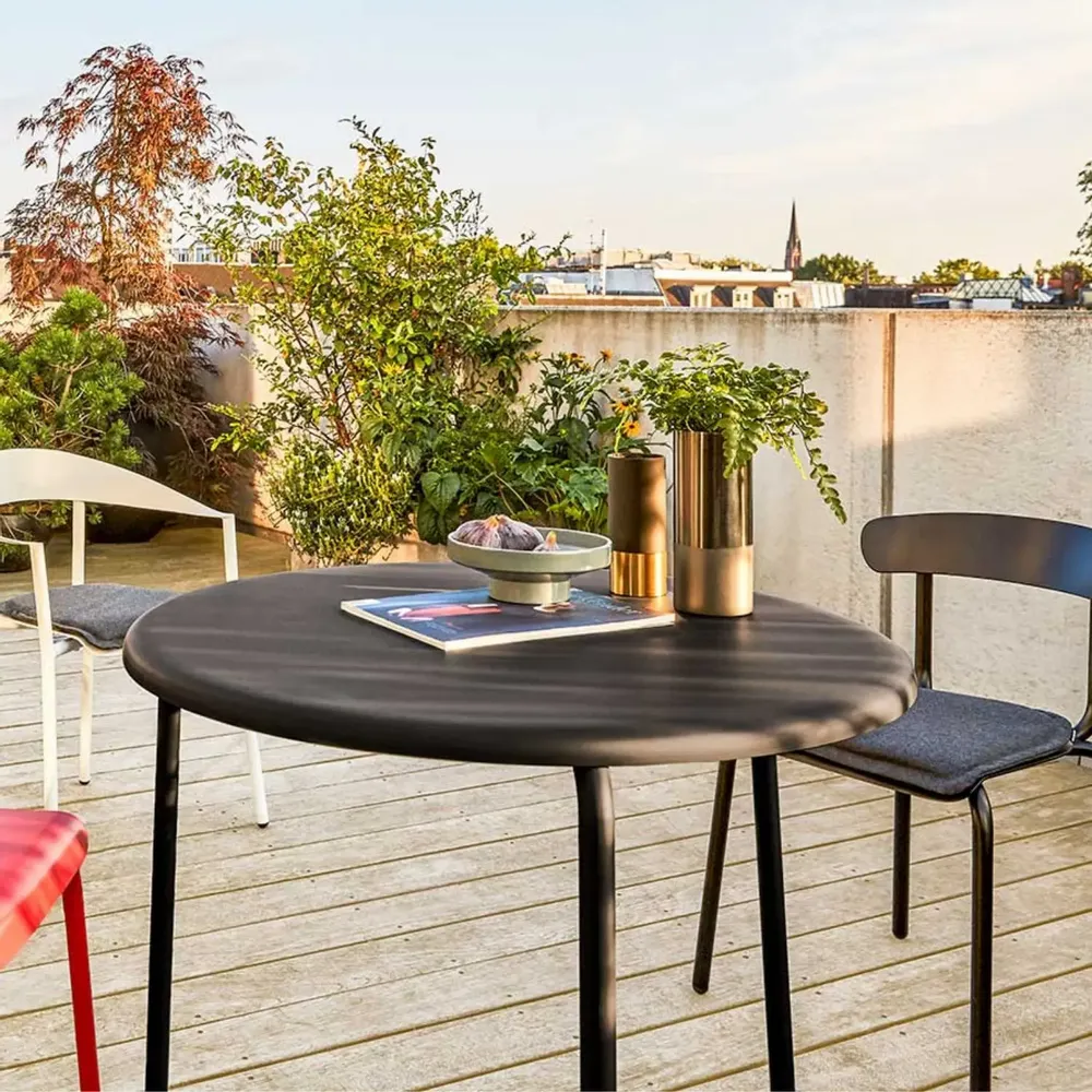 Dining Tables - ALU MITO stackable aluminum table - ALTEK ITALIA DESIGN
