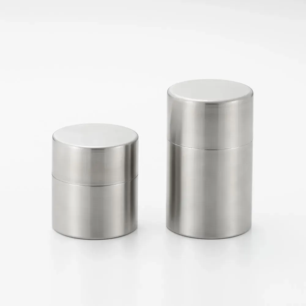 Accessoires thé et café - Boîte à thé de 400 ml en acier inoxydable - collection Sui / YOSHIKAWA - YOSHIKAWA