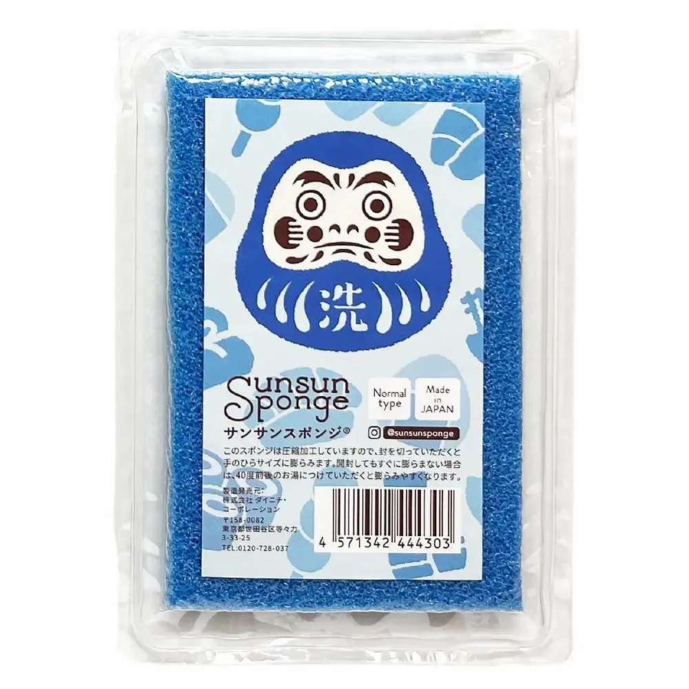 Ustensiles de cuisine - Éponge Daruma  Label SunSun Sponge / DAINICHI - ABINGPLUS