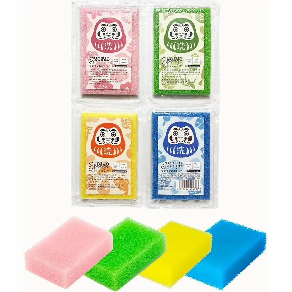 Ustensiles de cuisine - Éponge Daruma  Label SunSun Sponge / DAINICHI - ABINGPLUS