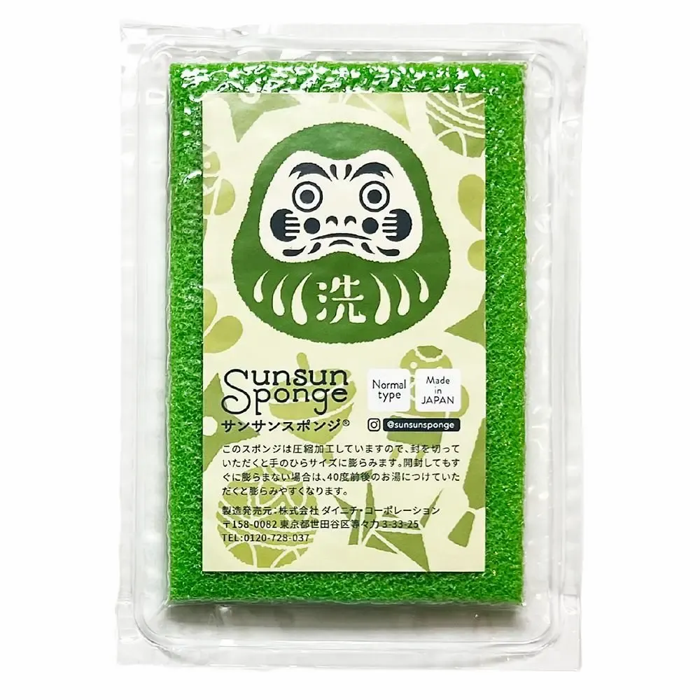 Ustensiles de cuisine - Éponge Daruma  Label SunSun Sponge / DAINICHI - ABINGPLUS