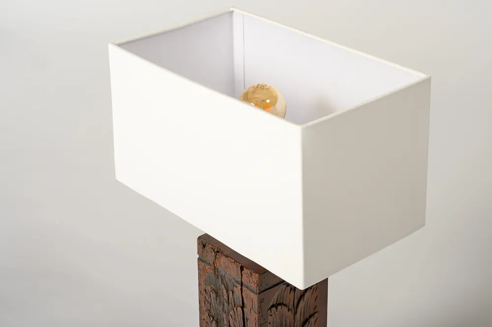 Table lamps - The Wooden Lamp Suzette - ESMERY EBENISTERIE
