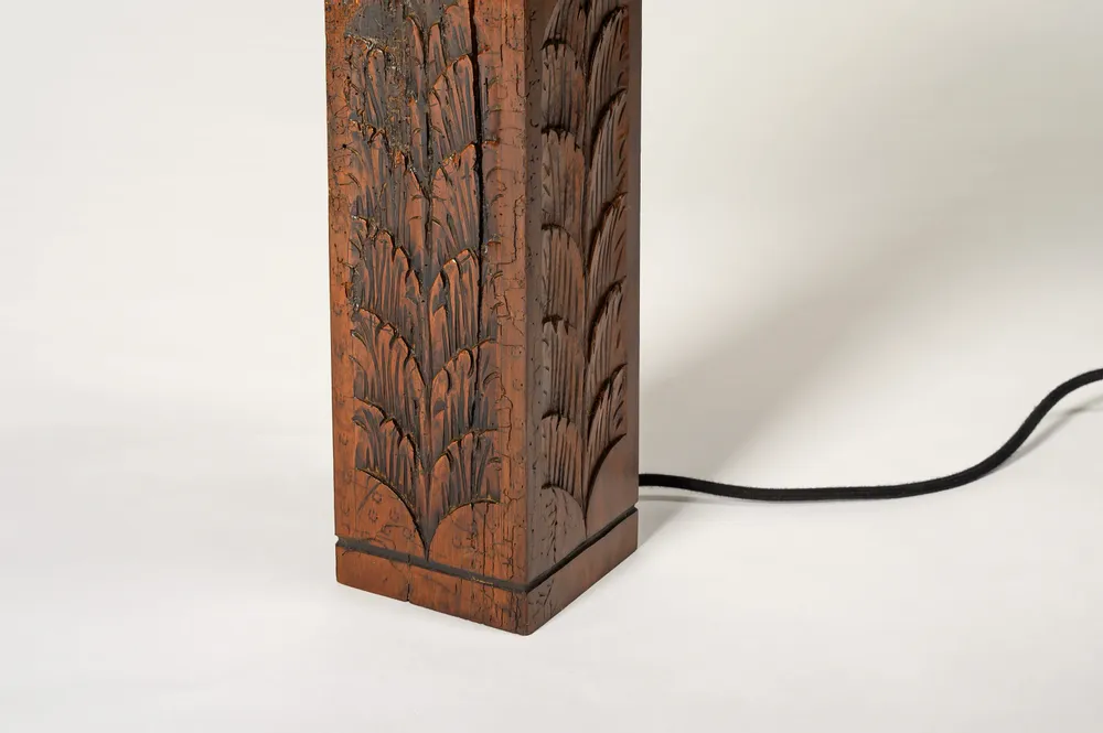 Table lamps - The Wooden Lamp Suzette - ESMERY EBENISTERIE