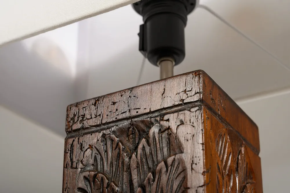 Desk lamps - The Wooden Lamp Laure - ESMERY EBENISTERIE
