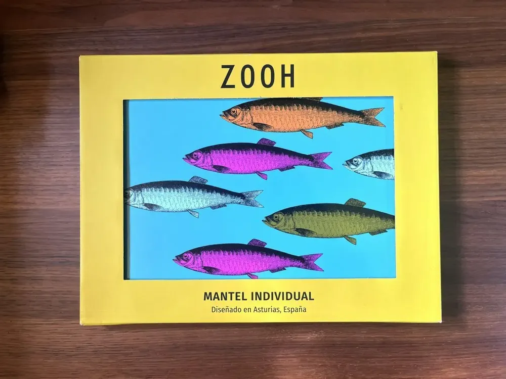 Sets de table - Set de table en forme de sardine - ZOOH