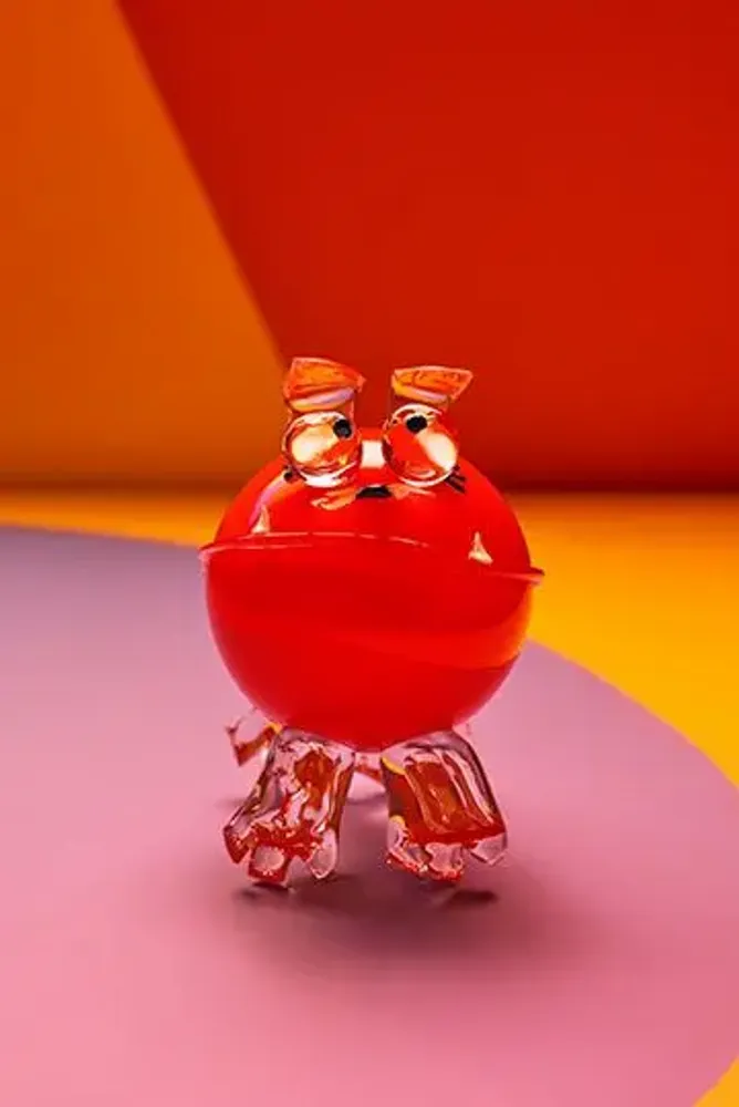 Art glass - Puppy - Blown glass sculpture - CAT DESIGNER VERRIER