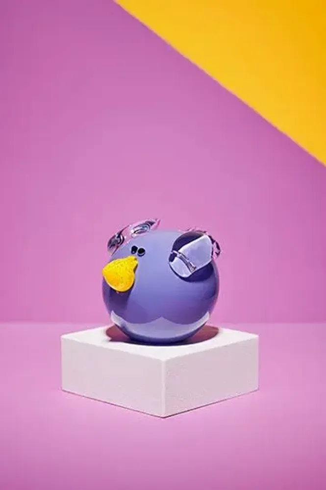 Art glass - Bird - Blown glass sculpture - CAT DESIGNER VERRIER