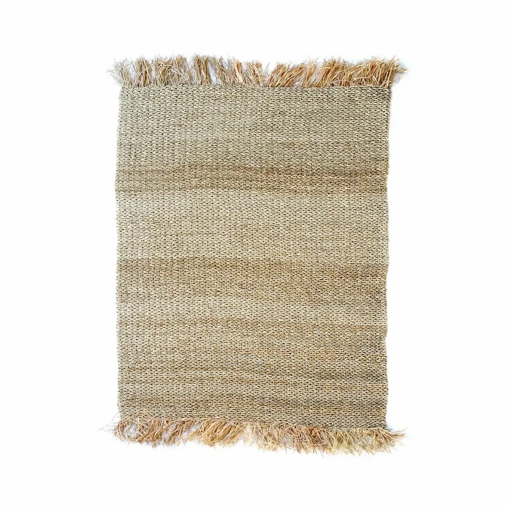 Rugs - The Fringed Carpet - Natural - 180x240 - BAZAR BIZAR LIVING