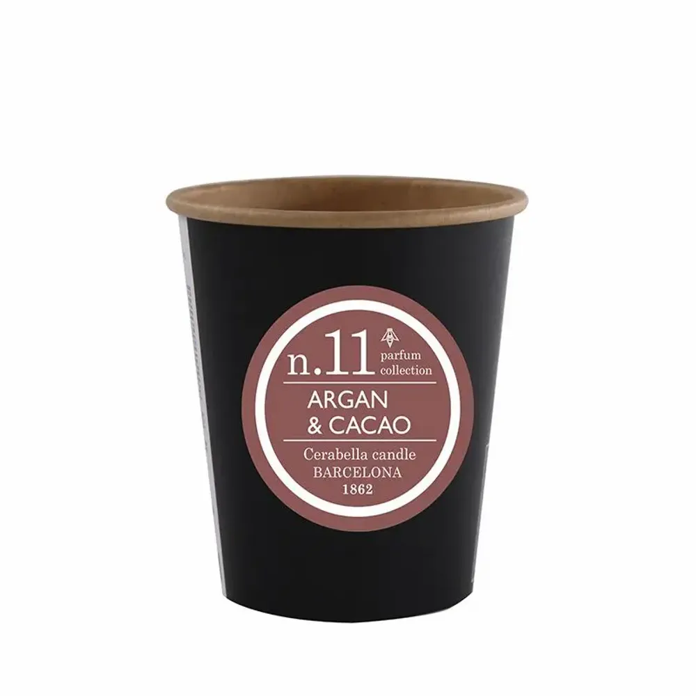 Candles - NUMBERS COLLECTION NUM.11 ARGAN & CACAO CANDLE REFILL - CERABELLA SL