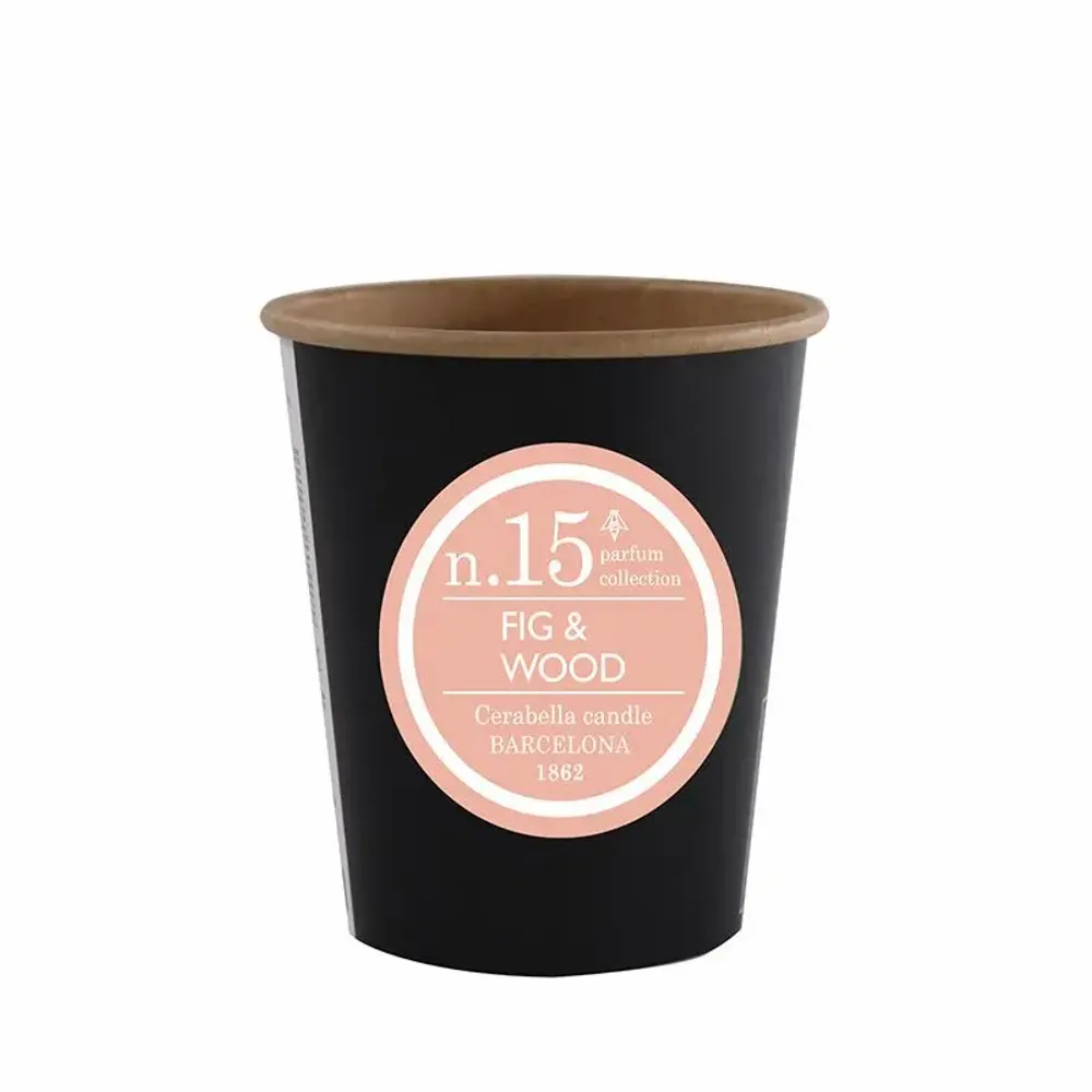 Bougies - NUMBERS NUM.15 FIG & WOOD CANDLE REFILL - CERABELLA SL
