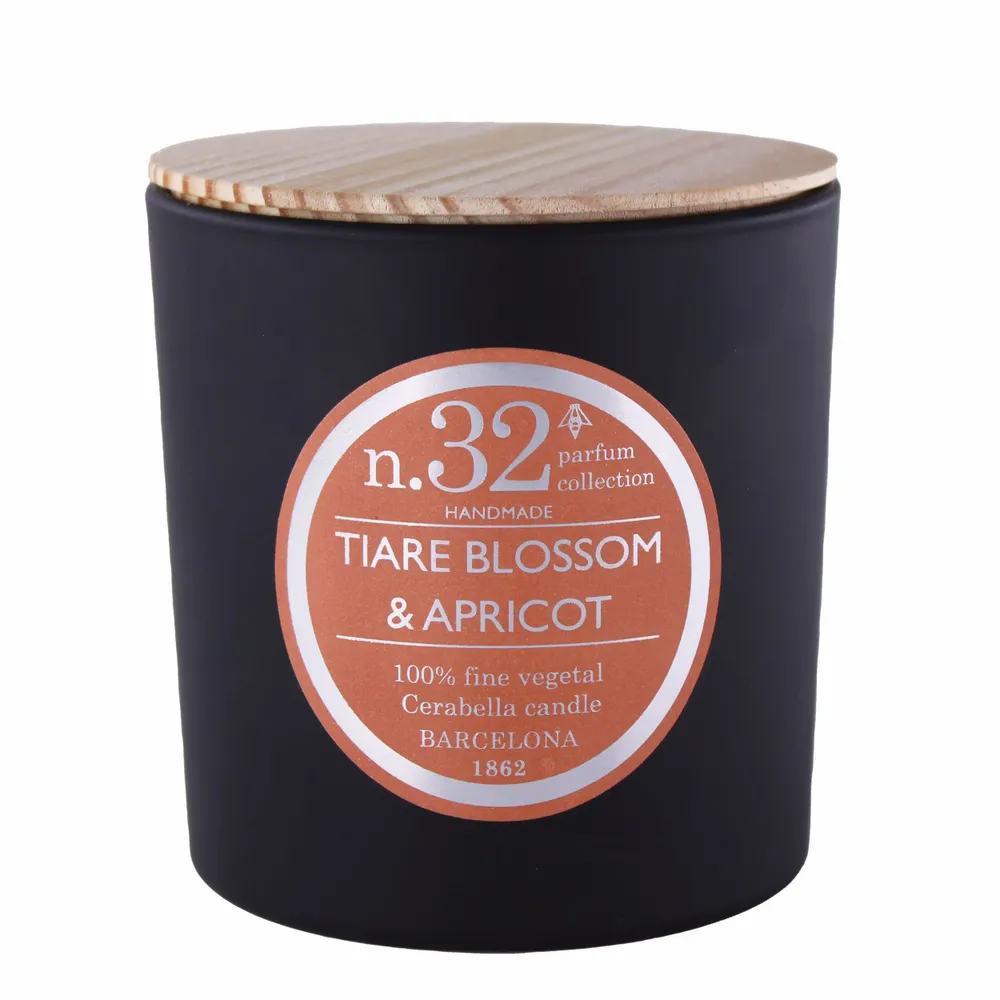Candles - NUMBERS COLLECTION NUM.32 TIARE BLOSSOM & APRICOT - CERABELLA SL
