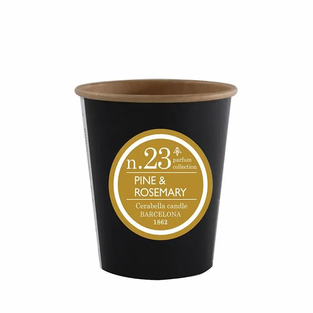 Candles - NUMBERS COLLECTION NUM.23 PINE & ROSEMARY CANDLE REFILL - CERABELLA SL