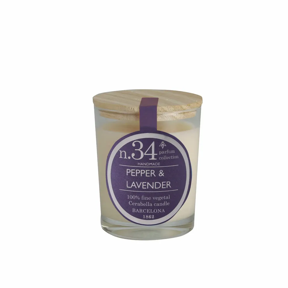 Bougies - NUMBERS NUM.34 PEPPER & LAVENDER PACK OF 9 - CERABELLA SL
